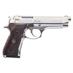 Derya Firearms Melik 9mm Luger Pistol with Gold TiN Steel Barrel