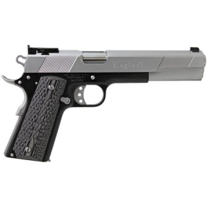 Iver Johnson Eagle Deluxe 45 ACP Pistol with Black/Gray G10 Grips