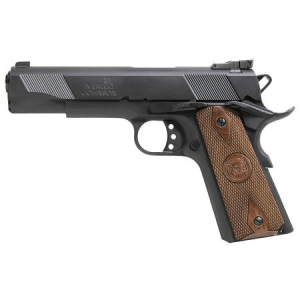 Iver Johnson Eagle 9mm Luger Pistol with Walnut Grips