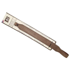 AAE Genuine Long Taper Leather Gun Sling with Deep Taupe Finish
