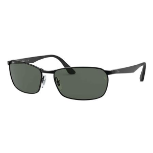 Ray-Ban RB3534 with Black Metal Frame and Green Classic G-15 Lenses