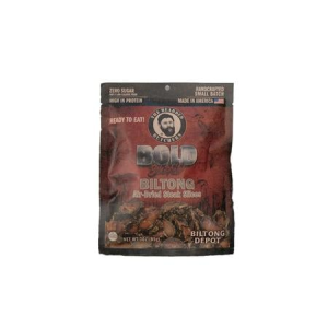Bearded Butcher Bold Blend Biltong 3 oz Pack Lean Cut without Fat