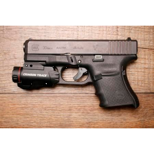 Glock 30 Gen 4 45 ACP Police Trade-In Pistol with Crimson Trace Laser/Flashlight (No Magazine)