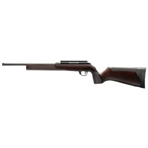 Hammerli Force B1 22LR Bolt-Action Rimfire Rifle with Wood Classic Brown Stock and Threaded Barrel