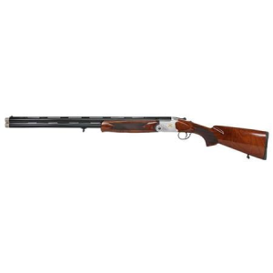 Iver Johnson IJ600 12 Gauge Over/Under Shotgun with Engraved Silver Receiver