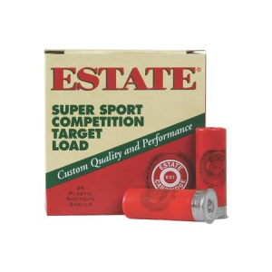 Estate Cartridge 12 Gauge 2 3/4 in 8 Shot Shotshell Super Sport 25/Box