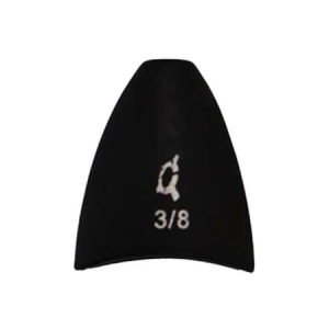 Xzone Lures Tungsten Arrowhead 3/8 oz. Weight Black 3 Per Pk