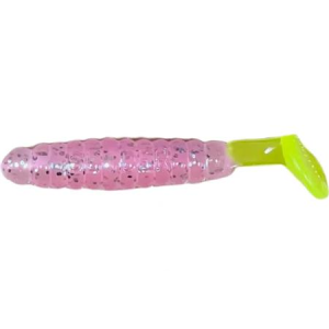 Charlie Brewers Slider 1 1/2 Crappie Grub Pinkice