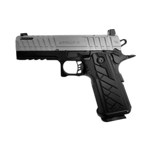 Live Free Apollo 11 V2 Compact 9mm Optic Ready Double Stack 1911 Pistol with Cray Cerakote Ported Slide