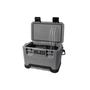 Whisker Seeker Seeker Tackle Solar Powered Bait Cooler Gray