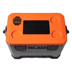 Whisker Seeker Seeker Tackle Solar Powered Bait Cooler Orange