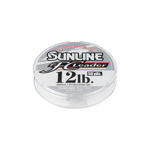 Sunline Fluorocarbon Leader Fishing Line - 12lb 50Yds