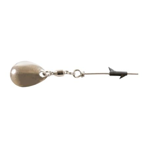 Z Man Fishing Products TRD Spinz Tail Spinner- Colorado Silver
