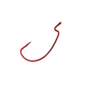 Gamakatsu Offset Shank EWG Worm Hook Red