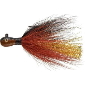 Mepps 1/4Oz Bucktail Jig Black Brown