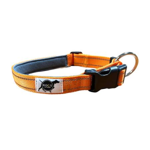 Roct Outdoor Trailhead Large Padded Dog Collar in Black