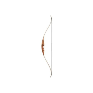Bear Grizzly Hunter Right Hand 45 Canary Bow with Wood and Clear Glass Finish