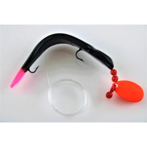 Ike Con Leech Spinner Black Fire Tip