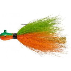 Mepps 3/8 Oz Bucktail Jig Chartreuse Orange