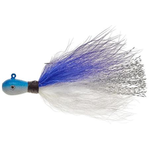 Mepps 1/8 Oz Bucktail Jig Blue White