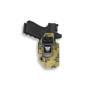 We The People Springfield Hellcat Pro Red Dot Optic Cut IWB Holster - Right Handed Gadsen Flag