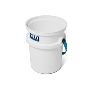 Yeti Coolers Loadout Bucket 20th Anniversary white Blue