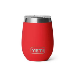 Yeti Coolers Rambler 10oz Wine MagSlider Lid Rescue Red