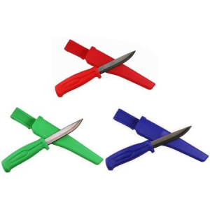 American Maple Neon Color Bait Knife with Sheath