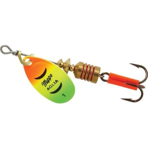 Mepps Aglia Plain Treble Single Hook Hot Fire Tiger