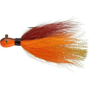 Mepps 1/4 Oz Bucktail Jig Brown Orange