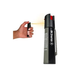 Mace Security Int 3/4oz Twist Lock Pepper Spray Grey