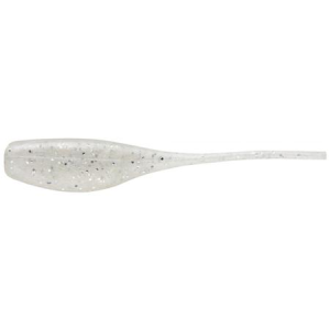 Mister Twister Sassy Stingum - 2 1/4" (White Pearl/Silver Flake)