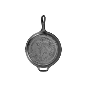 Lodge Cookware 10.25 Inch Seasoned Cast Iron American Flag Skillet