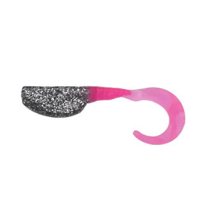 Crappie Magnet Slab Curly Bait - 12 Pack (Enid Pink)