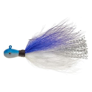 Mepps Bucktail Jig - 1/4oz (Blue White)