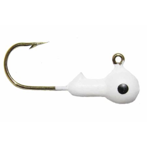 Big Bite Baits Jig Single Eye - 1/16oz (White)