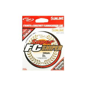 Sunline Super FC Sniper 12lb Clear 200 Yards