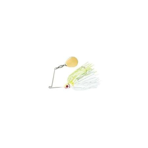 Booyah Bait Co Single Colorado Blade 1/2 Oz White Chartreuse