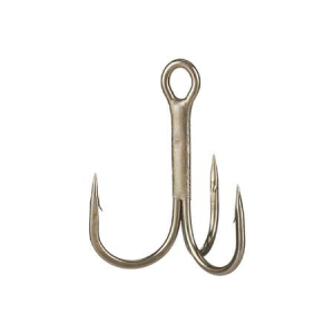 Gamakatsu Treble Hook Round Bend Bronze