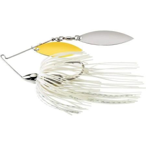 War Eagle Screamin Double Willow Spinnerbait 1/2 Oz Nickle white Silver Lure
