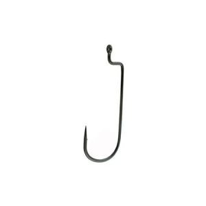 Gamakatsu Worm Hook Offset Shank Round NS Black Size 5/0