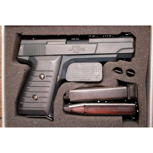 Jimenez Arms J.A. Nine 9mm Police Trade-In Pistol with 3 Magazines and Original Box