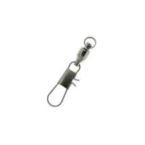 Eagle Claw Ball Bearing Swivels with Interlocking Snaps Nickel