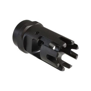 Strike Ind Check Mate Comp Muzzle Brake 5.56mm 1/2"-28 Thread Steel Black