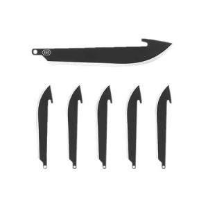 Outdoor Edge Replacement 3.5 Inch Drop Poitn Blades, 6 Pack