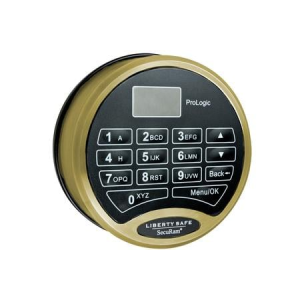 Liberty SecurRam ProLogic E-Lock Brass