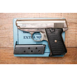 Jennings 38 380 ACP Police Trade-In Pistol with Original Box and 2 Magazines
