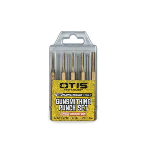 Otis Tech PRO Plus 5-Piece Brass Punch Set