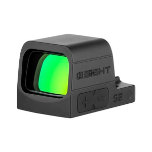 Osight SE RMSc Footprint Enclosed 6 MOA Gree Dot - Black