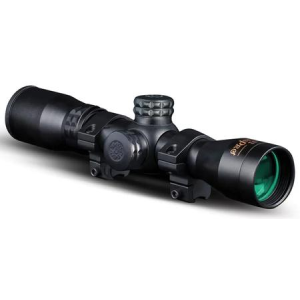Konus Konus 7262 KonusPro Compact Matte Black 4x32mm 1" Tube Engraved 30/30 Reticle Includes Mounting Rings